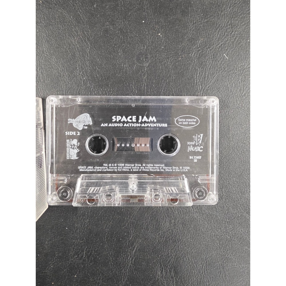 Space Jam An Audio Action-Adventure Cassette Tape 1996 Kid Rhino R4 72497